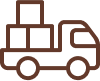 Logística Ícone ilustrativo de Logística